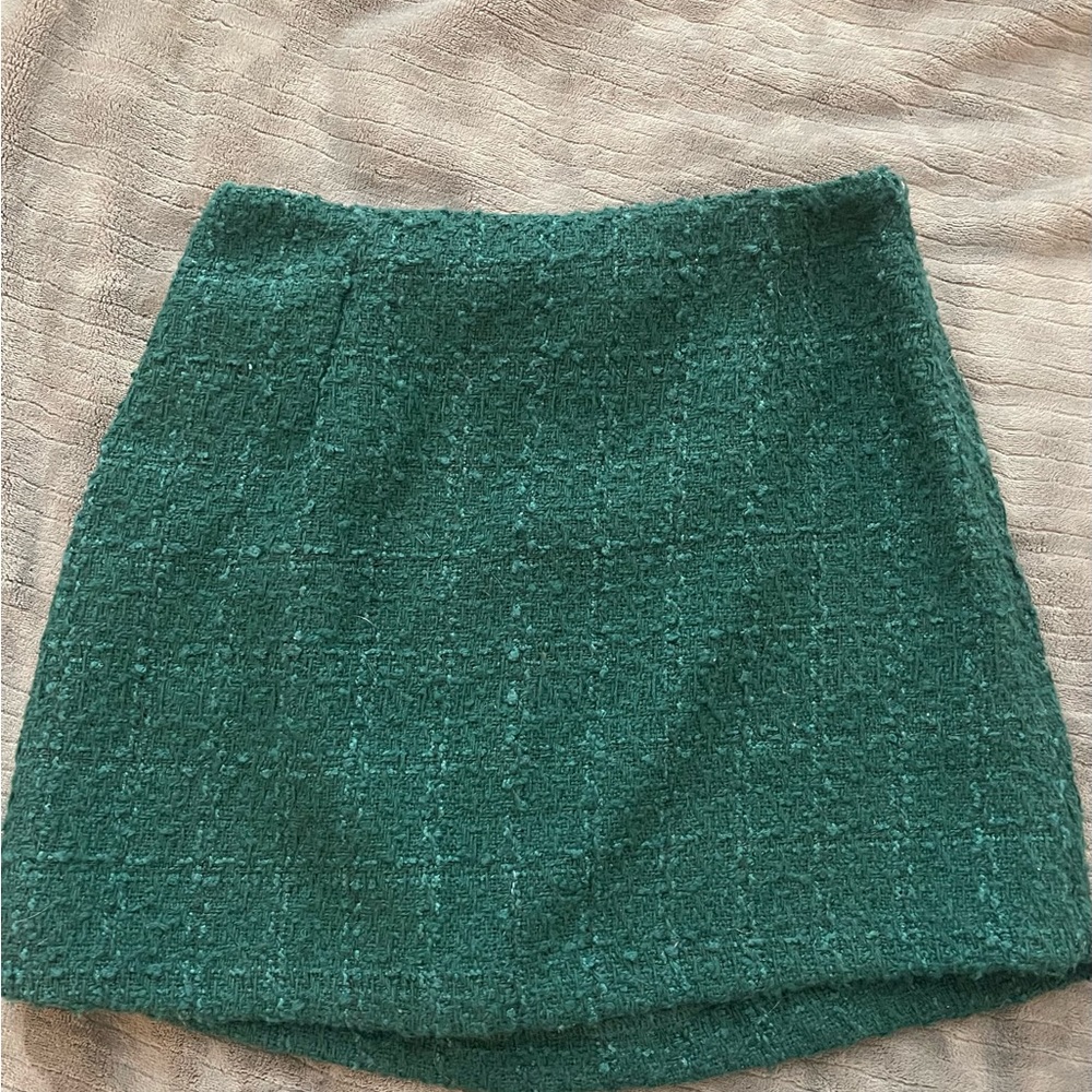 Abercrombie & Fitch Emerald Skort